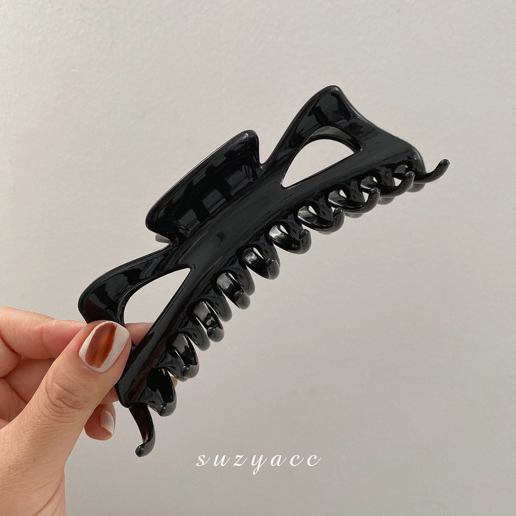 Kẹp Tóc Cá Mập 5Cm*14cm Thiết Kế Đơn Giản Thời Trang Cho Nữ