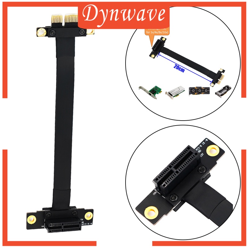 [DYNWAVE] PCI-e PCI Express 36PIN 1X Extension cable Extender