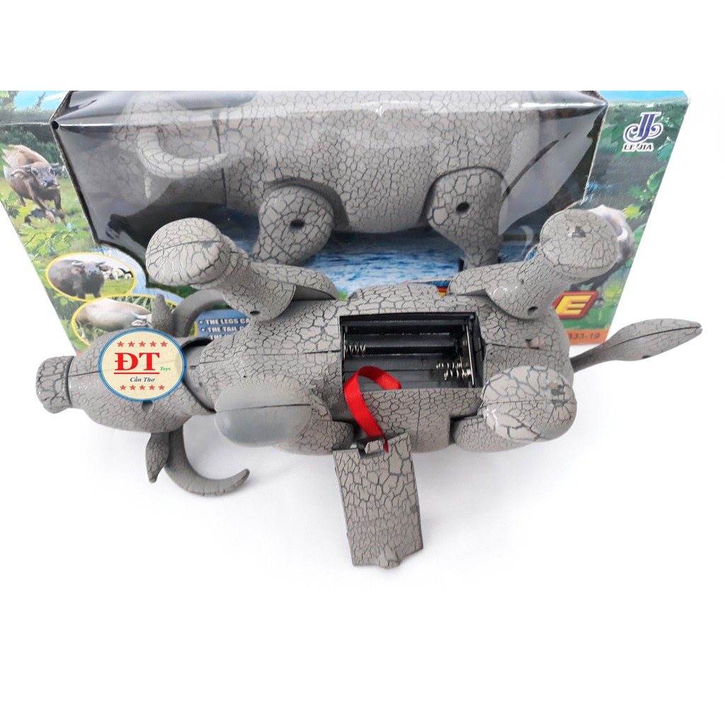 ĐỒ CHƠI TRÂU CHẠY PIN NHẠC ĐÈN