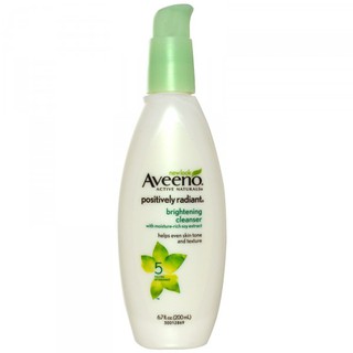 Sữa Rửa Mặt Aveeno Positively Radiant Brightening 200ml
