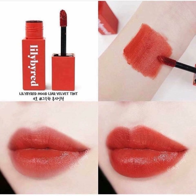 Son LILYBYRED Mood Liar Velvet Tint