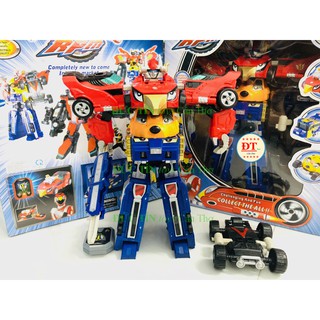 ĐỒ CHƠI LẮP RÁP ROBOT SIÊU NHÂN CƠ ĐỘNG BIẾN 3 XE