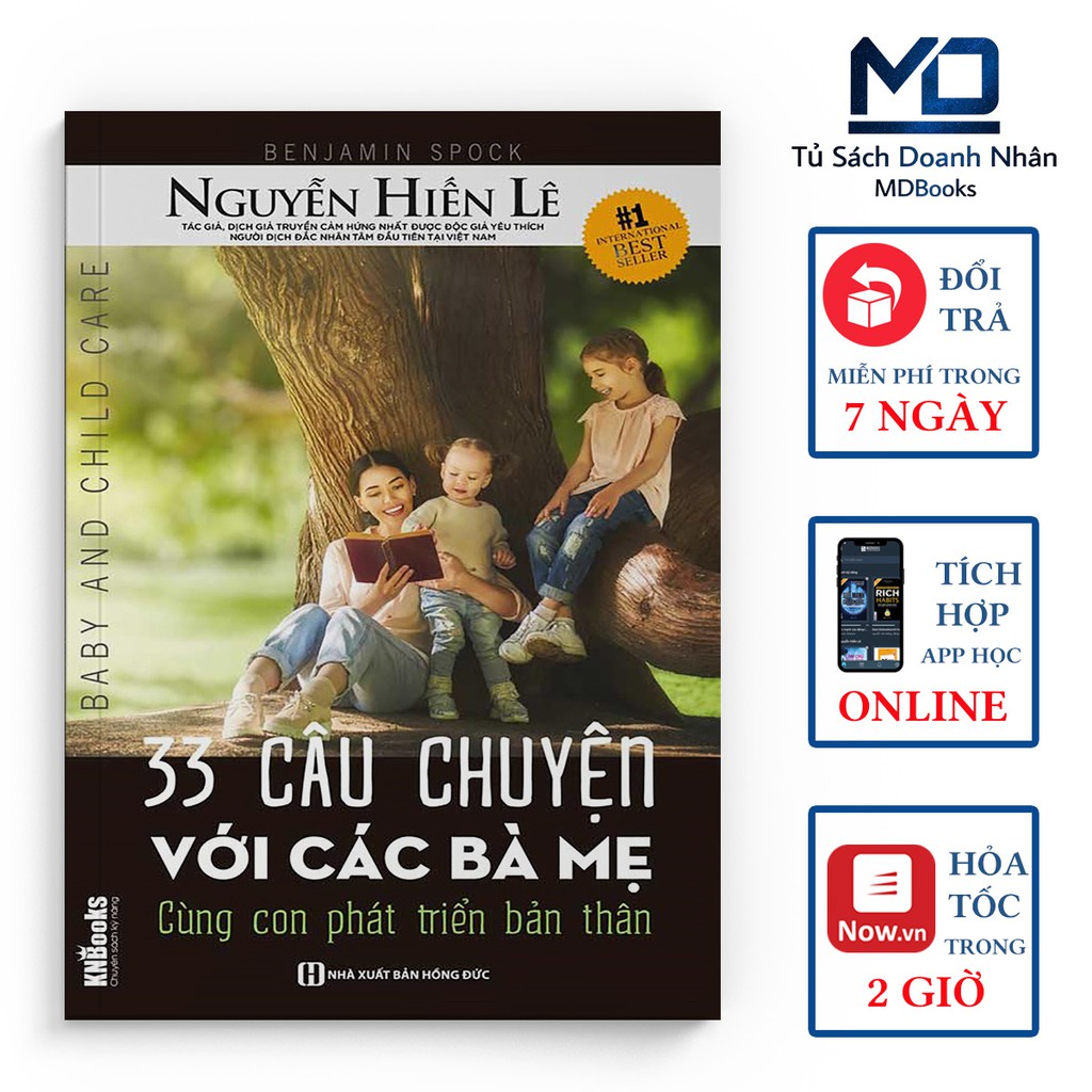 Sách Nuôi Dạy Con - 33 Câu Chuyện Với Các Bà Mẹ - Cùng Con Phát Triển Bản Thân - Đọc Kèm Apps - Bizbooks