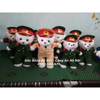 Gấu Bông Công An - Cảnh Sát 55 cm