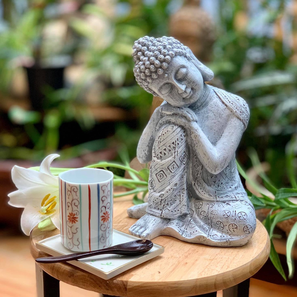 🙏Tượng Phật An Nhiên A Di Đà thờ cúng, trang trí hồ cá, thuỷ sinh, tiểu cảnh, bán cạn, terrarium