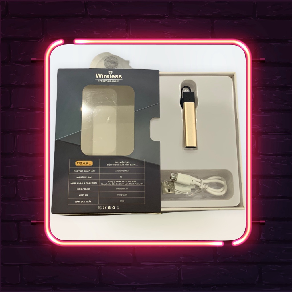 Tai Nghe Bluetooth AKUS- T6