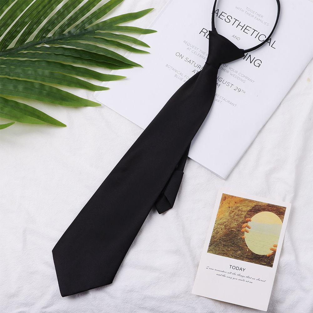Korean College Style Tie Summer New Women's Versatile Zippered Arrow Type Lazy Bow Tie