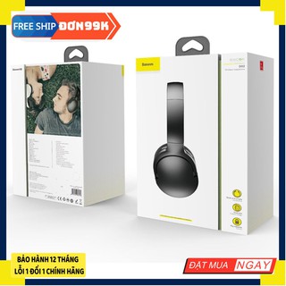 Tai nghe chụp tai không dây cao cấp Baseus Encok D02 Nghe cực hay
