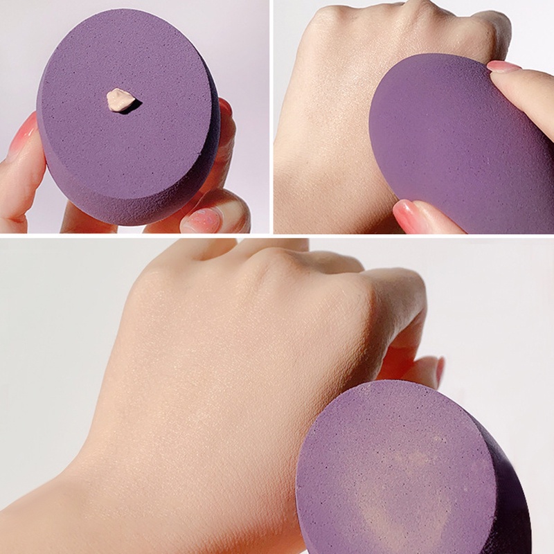 Mút Trang Điểm Hình Quả Trứng Không latex Sử Dụng Ướt Và Khô