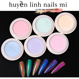 Sét nhũ tráng gương ngọc trai 6 màu