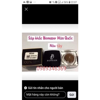 SÁP KHẮC BIOMASER
