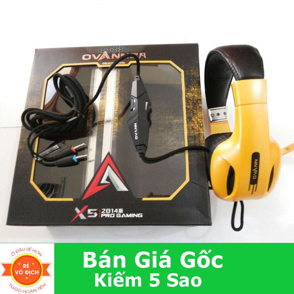 [LA] Tai nghe chính hãng chụp tai Gamer có mic dành game thủ, streamer livestream OP10157