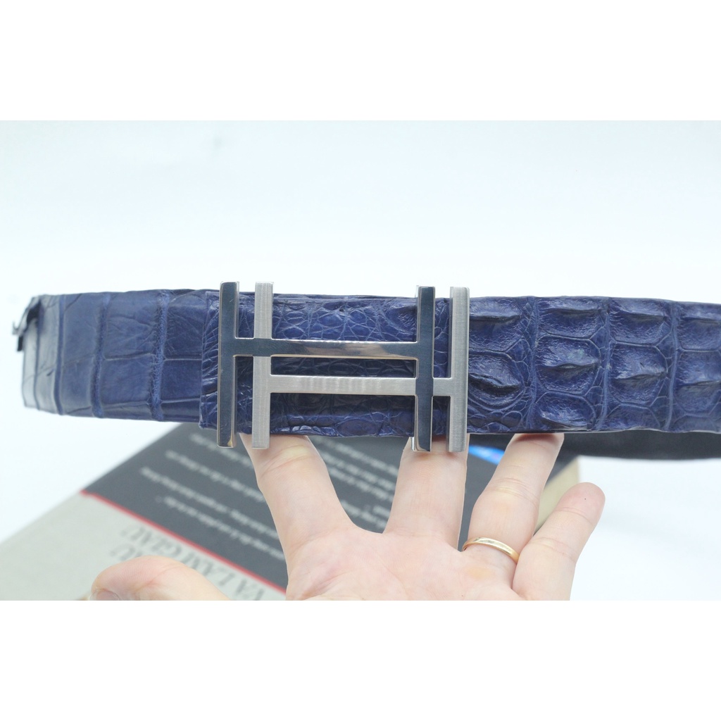 Dây Lưng Dây Nịt, Dây Thắt Lưng Nam Gai Da Cá Sấu Bản Liền Không Nối Sản Phẩm Kèm Mặt Khóa Cao Cấp, Bảo Hành 12 Tháng