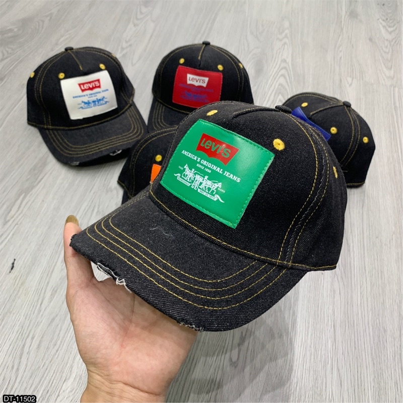 Mũ Lưỡi Trai Nam Nữ Levis - Nón Nam Chất Liệu Jean Bò From Chuẩn - MOUSE SHOP