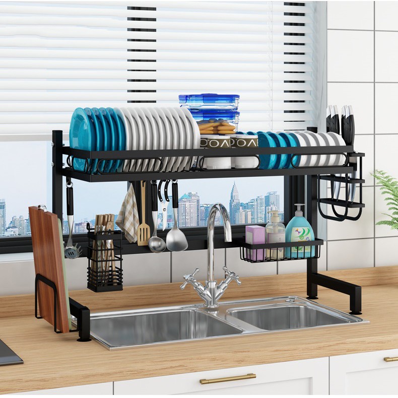 Giá Úp Bát Chậu Rửa Cao Cấp MGK14, Để Bát Đũa Sạch Sẽ Ráo Nước Ngay Khi Rửa