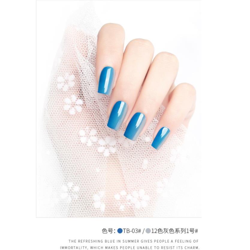 Sơn Gel AS vỏ đen Mã TB( Cam Kết Chính Hãng - làm khô sơn gel bằng máy hơ uvled )
