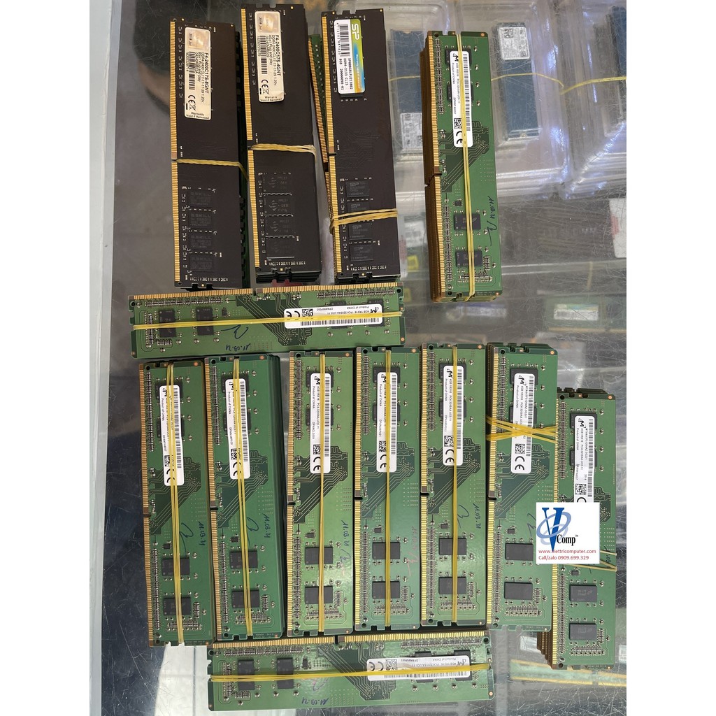RAM DDR4 8GB PC tháo máy bộ Dell-Hp Tháo Máy Bộ như mới đẹp leng keng / Bảo Hành 1 đổi 1 | BigBuy360 - bigbuy360.vn