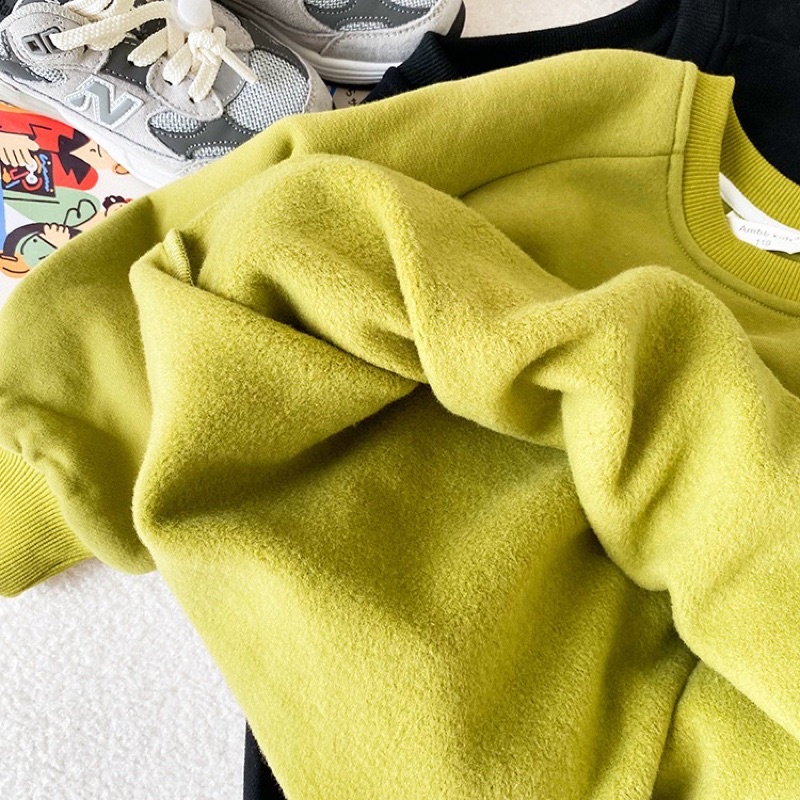 Áo Nỉ Dày Dặn Mùa Đông Cho Bé, Áo Nỉ Chữ Nổi Hàng Cao Cấp Bé Trai Bé Gái Từ 1-8 Tuổi