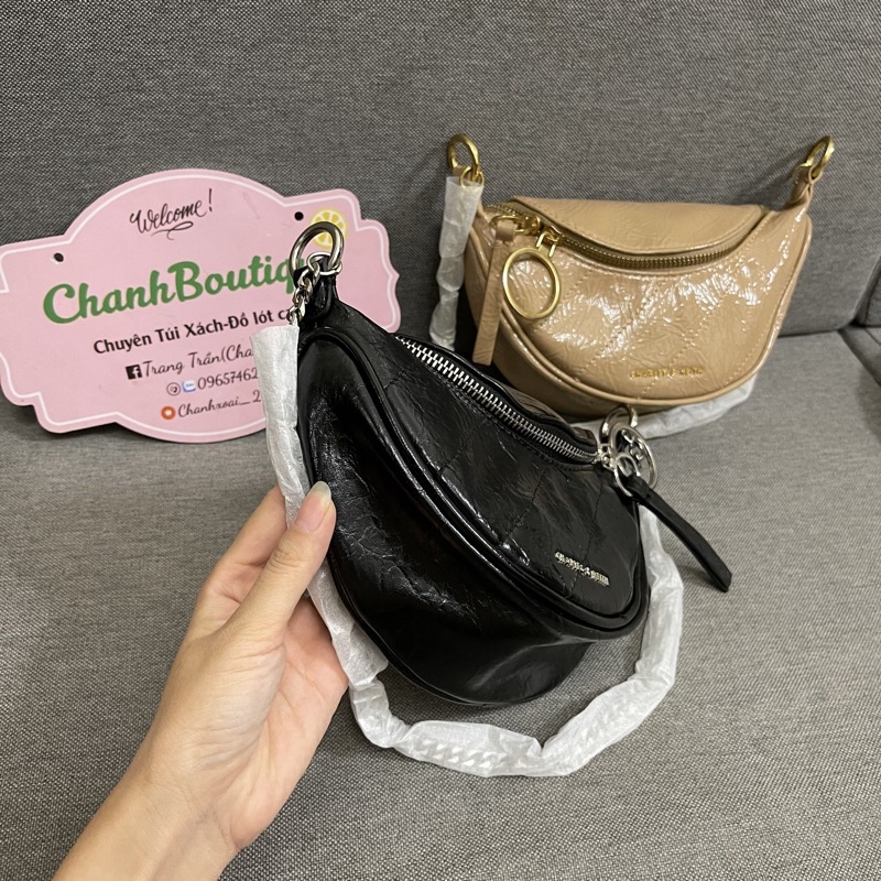 Túi xách bao tử túi đeo chéo 2 dây thay đổi