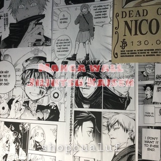 [Manga wall] Manga dán tường, trang trí room Jujutsu Kaisen
