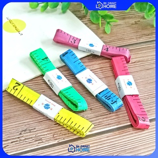 Thước dây đo vòng eo, quần áo - Thước dây dài 150cm đo vòng bụng, đo quần áo tiện lợi - Thước dây giá rẻ