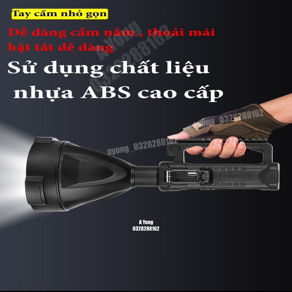 [  Xả Kho ] Đèn pin siêu sáng W591 - chiếu sáng xa lên đến trên 1000m , pin4 đến 6 tiếng , 4 chế độ sáng | BigBuy360 - bigbuy360.vn
