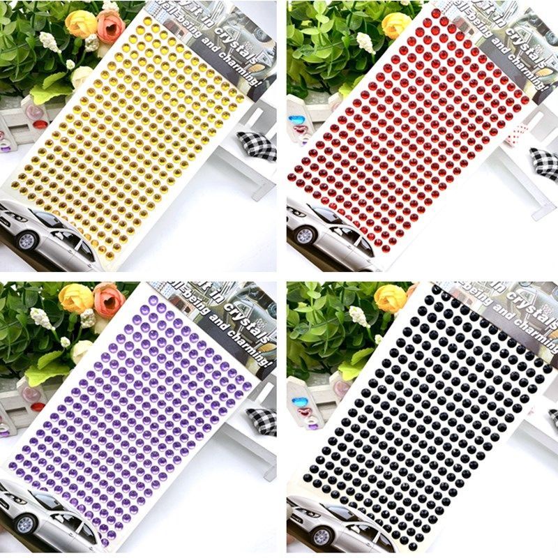 Miếng dán trang trí điện thoại đính đá pha lê tự dính dành cho trẻ em 19.my11.10 | BigBuy360 - bigbuy360.vn