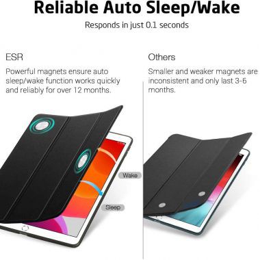 Bao da iPad Gen 7 10.2 2019 ESR Rebound Slim Smart Case.