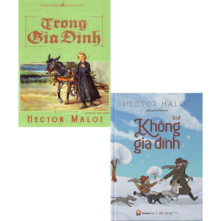 Sách - Combo Tác phẩm nổi tiếng của Hector Malot (Trong gia đình + Không gia đình)