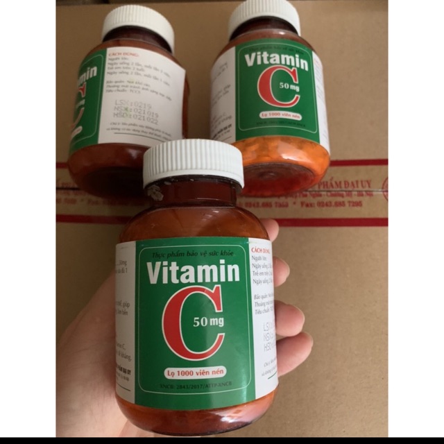 Vitamin C lọ 1000 viên