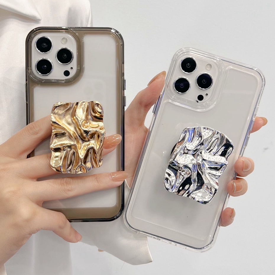Ốp Điện Thoại Hình Vuông Có Giá Đỡ Cho Iphone 13 pro max 12 pro max 11 pro max xs max xr x