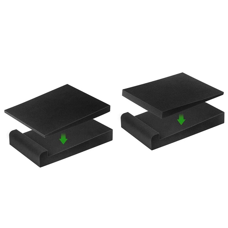 Studio Monitor Isolation Pads High Density Acoustic Foam For Most Speaker Stand Piano Room Sound Reinforcement ELEN