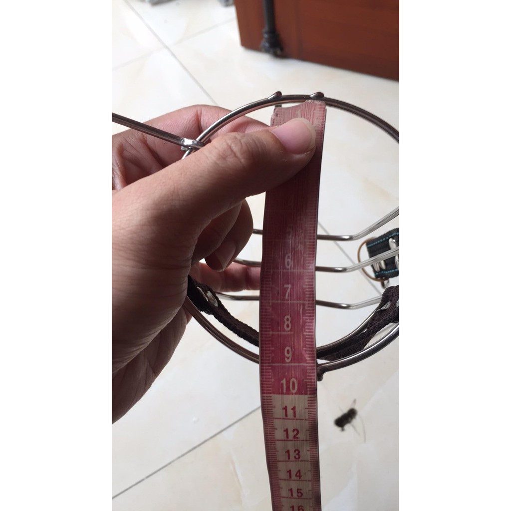 Rọ mõm inox cho chó - rọ mõm chó inox chống gỉ cho chó lớn  chống chó cắn và phá