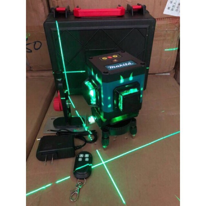 Máy cân bằng laser máy cân mực laze 12 tia xanh bắn cốt Nhật bản