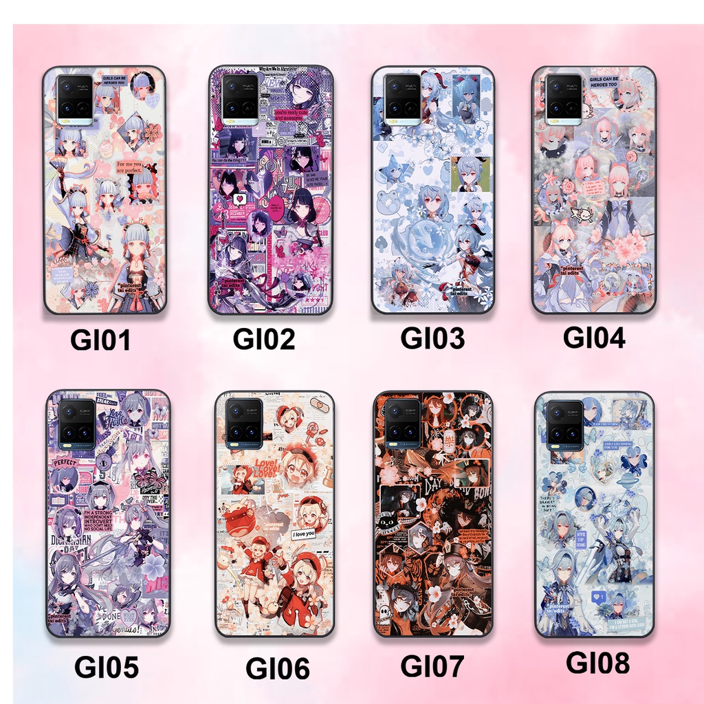 Ốp lưng Vivo Y21 / Y21S in hình Genshin Impact siêu dễ thương, cá tính