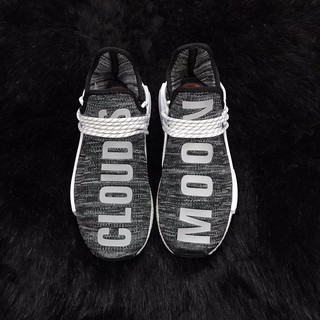 giày adidas human race xám