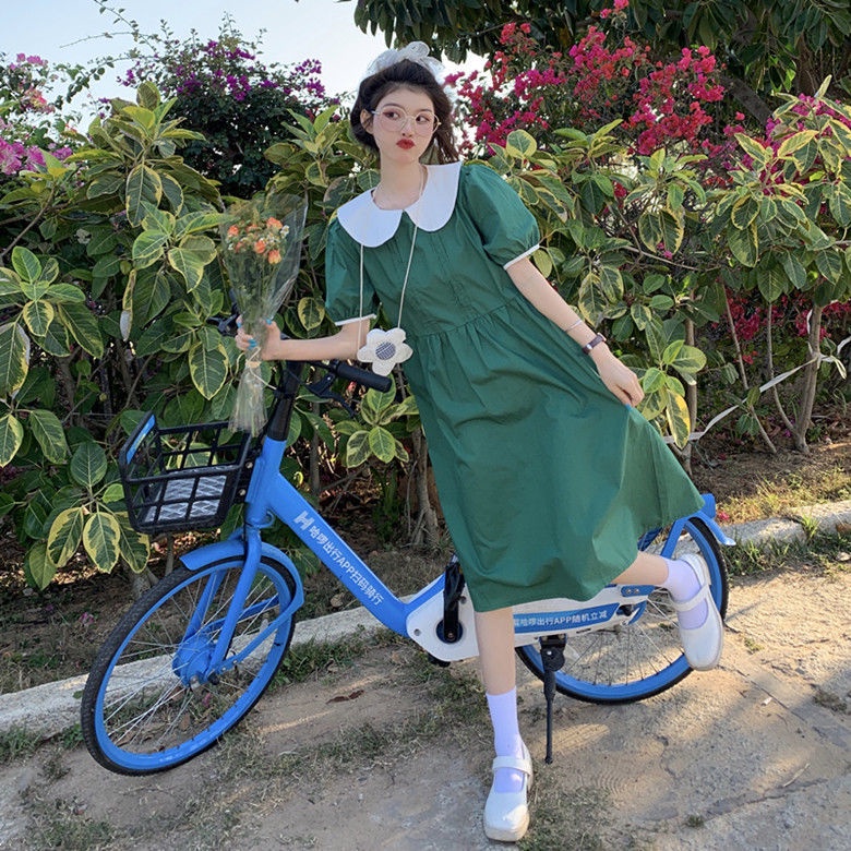 Đầm Cổ Búp Bê Thiết Kế Mới Xinh Xắn Thời Trang Dành Cho Nữ