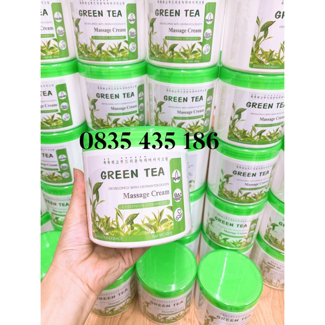 Kem massage trà xanh Green Tea Massage Cream