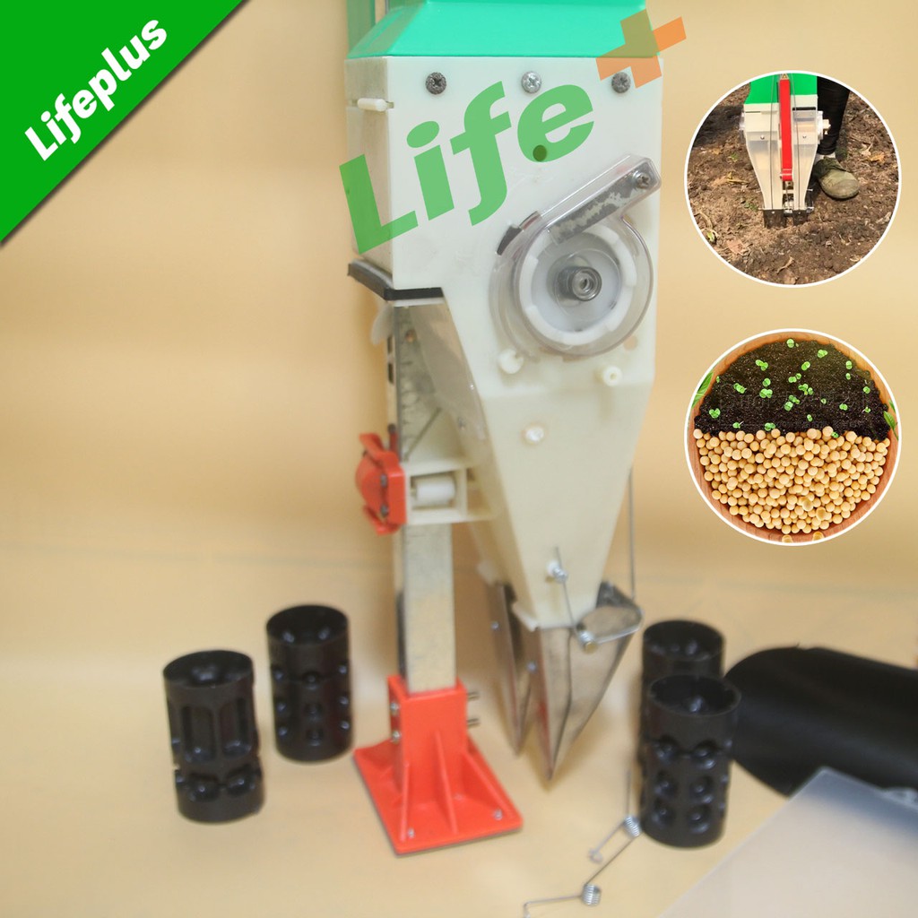 Máy gieo hạt, tra hạt, bón phân tự động đơn và đôi