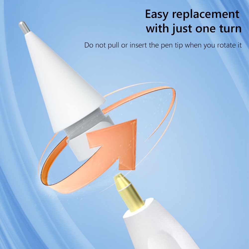 Mới Đầu Ngòi Bút Thay Thế Cho apple pencil 1st 2nd generation 1 2th gen ipad stylus