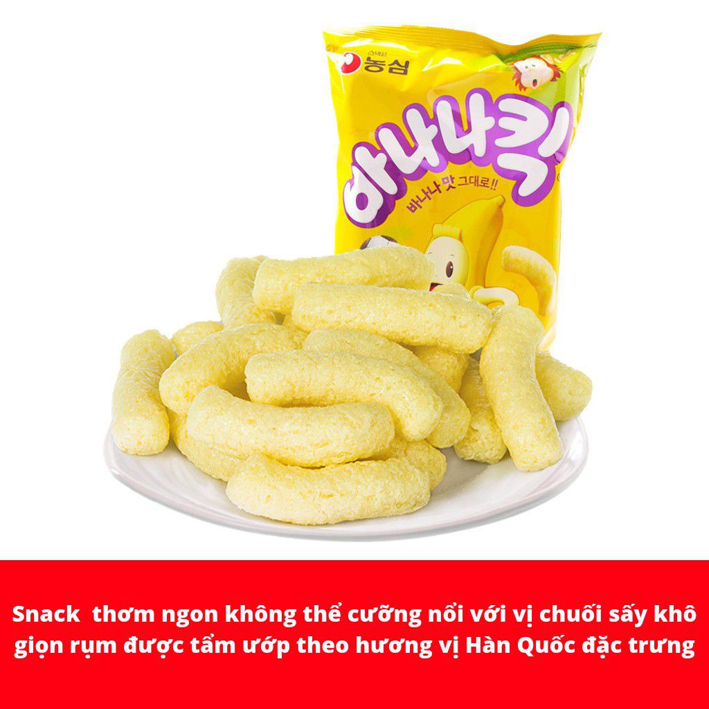 Snack chuối 75gr Hàn Quốc