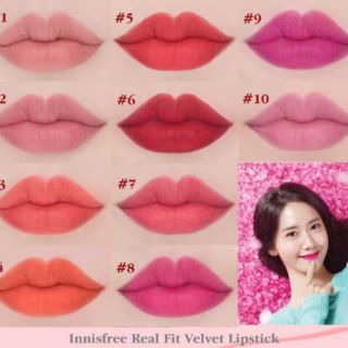 SON INNISFREE REAL FIT VELVET LIPSTICK