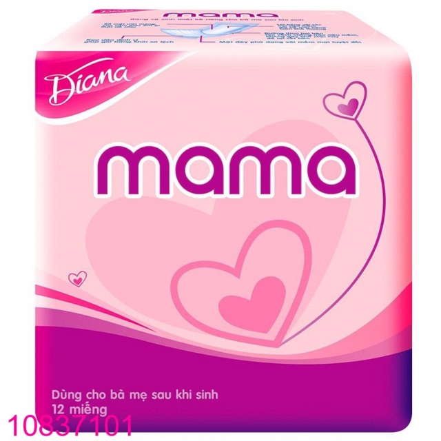 Băng vệ sinh dianna mama - 12 miếng