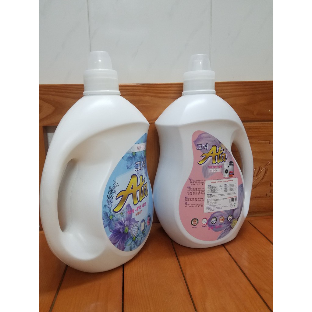 NƯỚC GIẶT 5 IN 1 ATA XANH CAN 3L