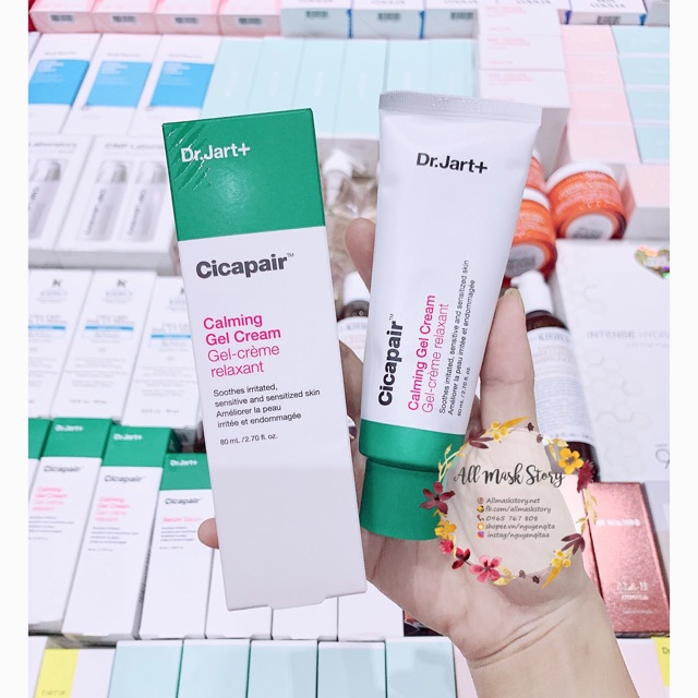 [Mã 44FMCGSALE1 giảm 10% đơn 250K] [DUTY FREE] KEM DƯỠNG CICAPAIR DR JART+ CALMING DẠNG GEL DỊU DA 80ml