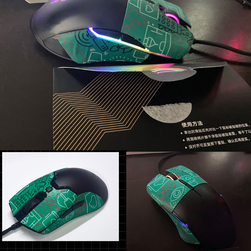 Băng Keo Dán Tay Cầm Chuột Chơi Game Chống Trượt Nhiều Màu Sắc DIY