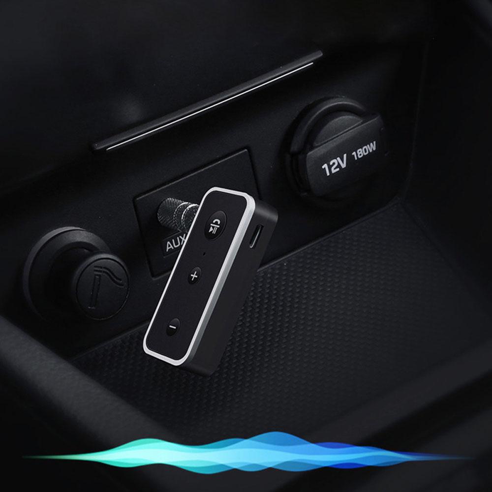 Usb Nhận Tín Hiệu Bluetooth 5.0 Kèm Dây Cáp Âm Thanh 3.5mm