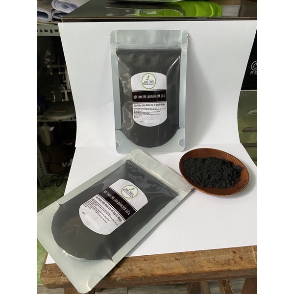 Bột tinh than tre làm bánh,làm trà sữa 50gr