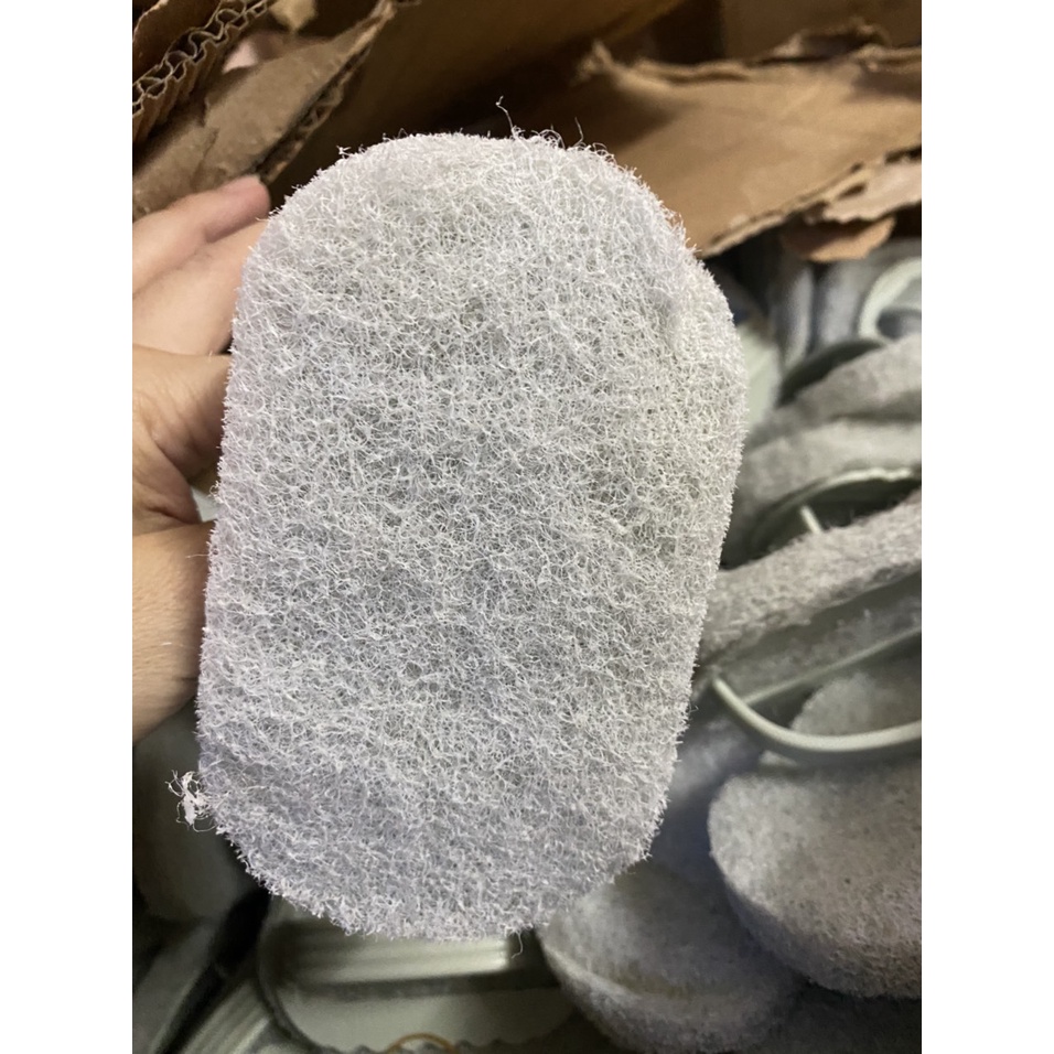 Bàn Chải Bọt Biển Lau Chùi Cọ Rửa Nhà Tắm, Nhà Bếp Tay Cầm Đa Năng (Màu Ngẫu Nhiên)