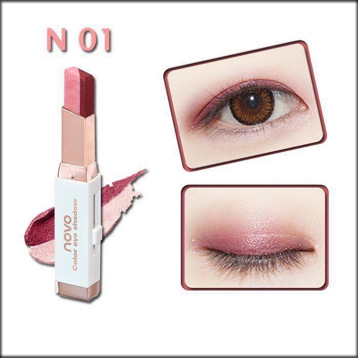 ✨ ❄️❄️Phấn mắt dạng thỏi Novo Eyes Shadow 2 Line❄️❄️